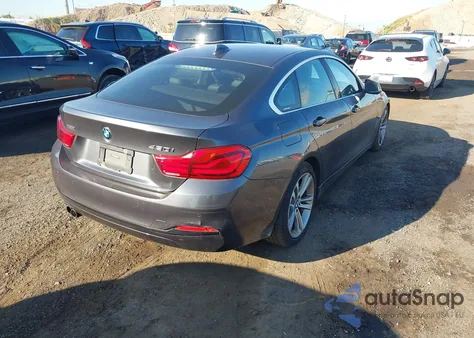 2019 BMW 430I Gran Coupe xDrive из США, поврежденный, VIN WBA4J3C56KBL10486